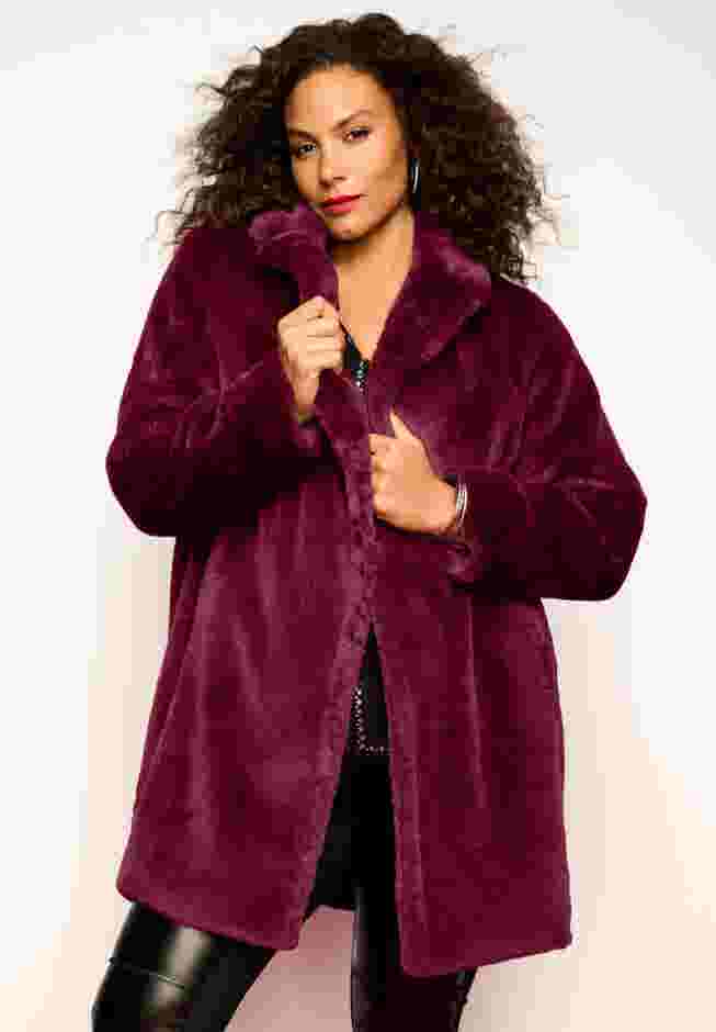 Faux Fur Long Coat image number 0