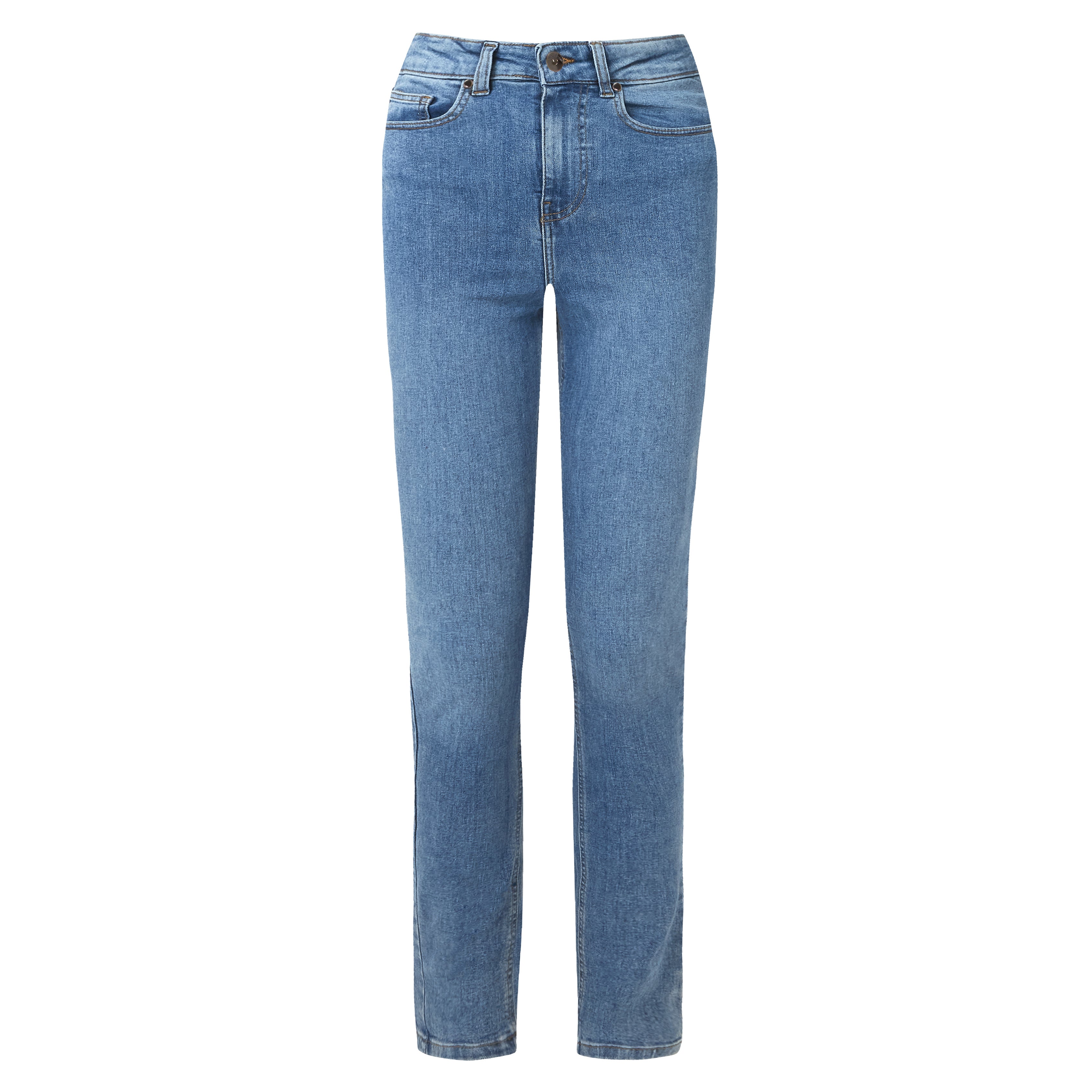 Stretch Denim Slim Straight Jeans image number 2