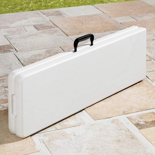 6’ Fold-In-Half Resin Table image number 2