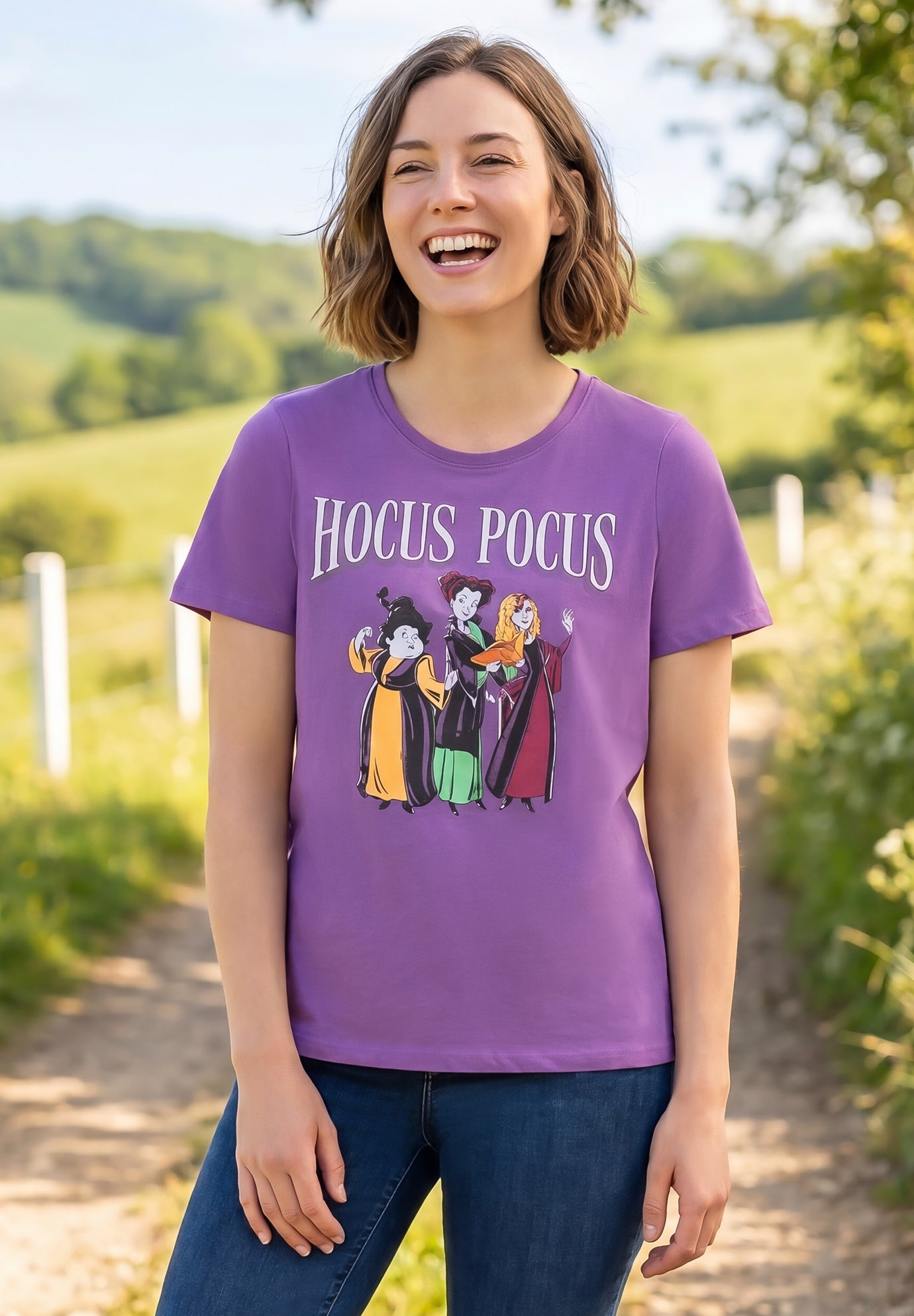 Hocus Pocus Crewneck Tee image number 0