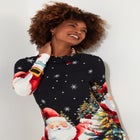 Stretch Knit Santa Tunic image number null