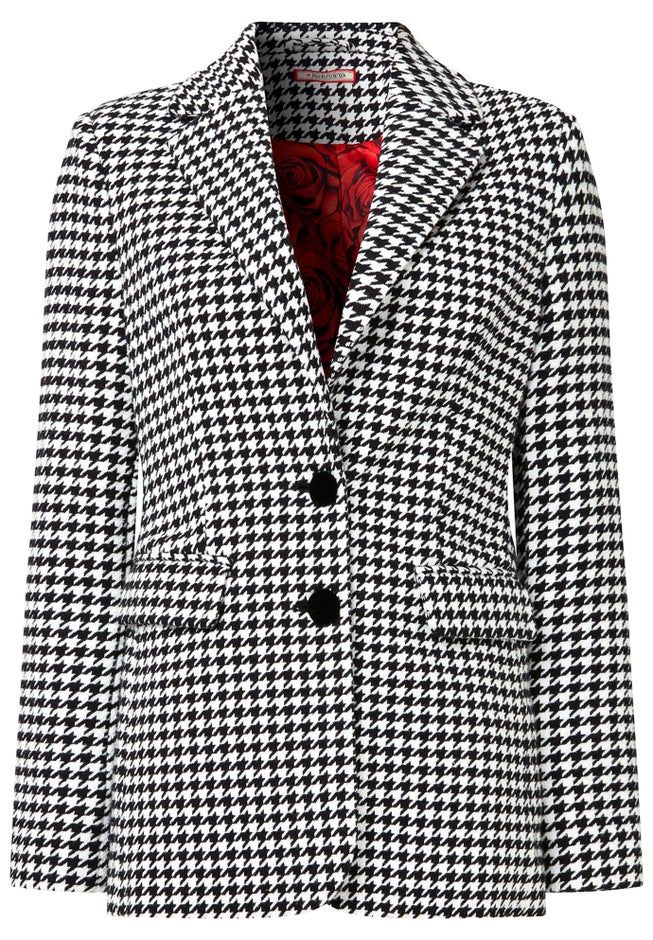 Double Breasted Notch Lapel Blazer image number 1
