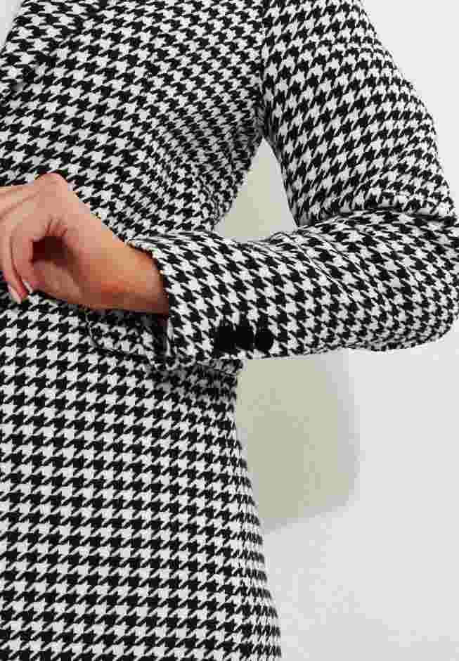 Double Breasted Notch Lapel Blazer image number 5