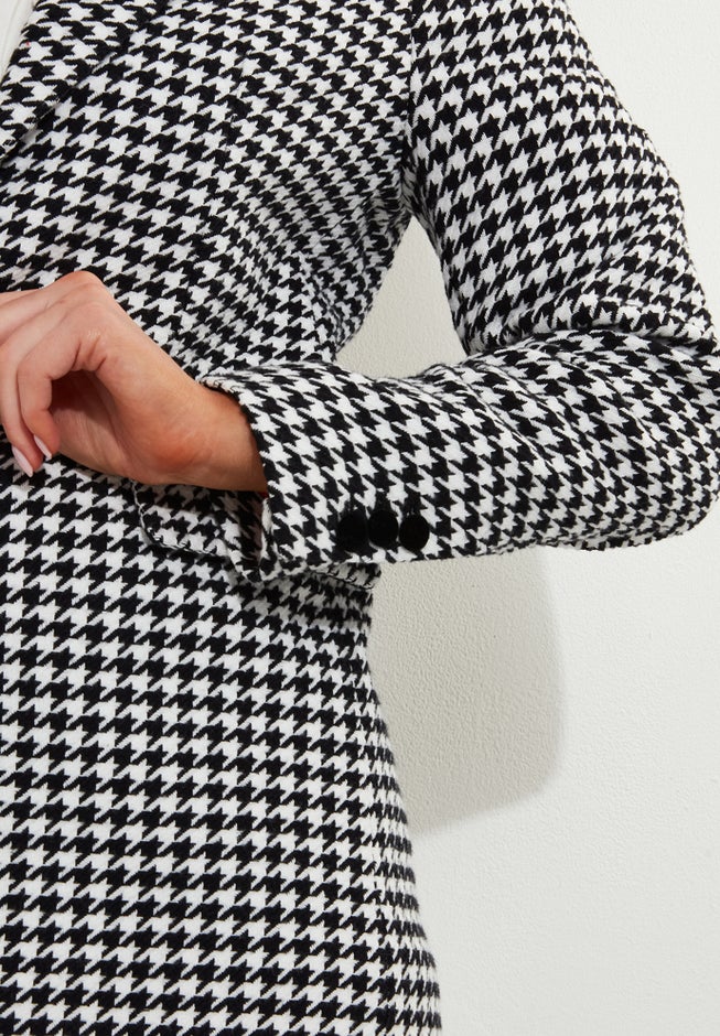 Double Breasted Notch Lapel Blazer image number 5