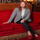 Notch Lapel Blazer image number null