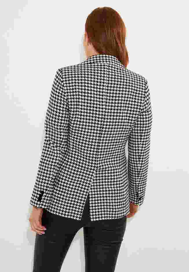 Double Breasted Notch Lapel Blazer image number 7