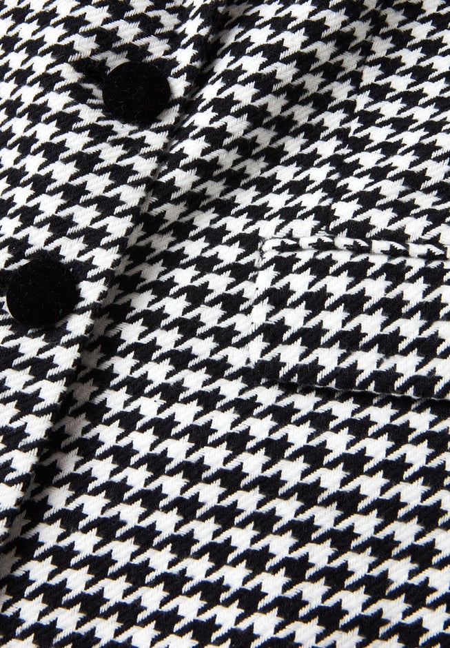 Double Breasted Notch Lapel Blazer image number 8