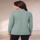 &frac14; Zip Collar French Terry Sweatshirt image number null