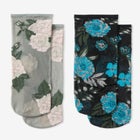 MeMoi&reg; Sheer Ankle Socks 2-Pack image number null