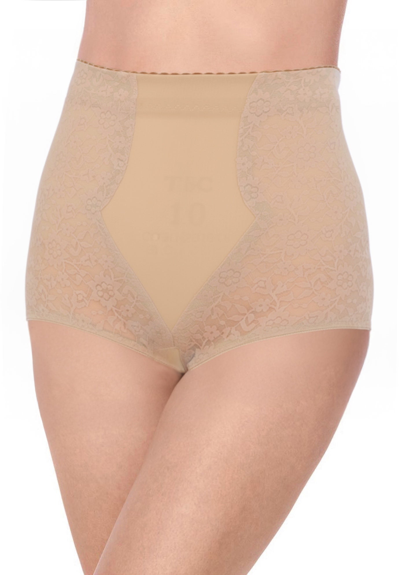 Plusform&reg; Firm Control Lace Brief Shaper image number 1