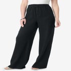 Wide Leg Cargo Knit Jean image number null