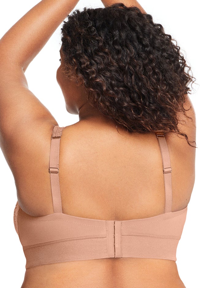 Glamorise® Bramour Lexington Lace Plunge Bralette image number 1