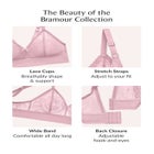 Glamorise® Bramour Lexington Lace Plunge Bralette image number null