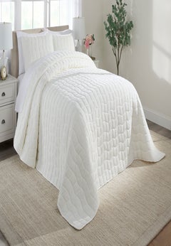 Cloud Quilted 3-Pc. Bedspread Set 