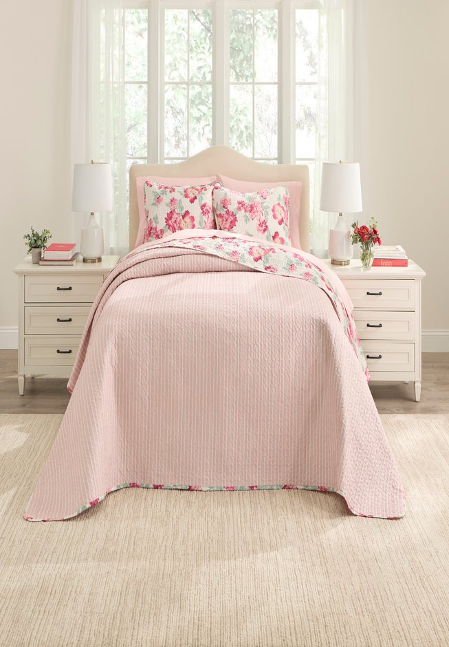 BH Studio Pastel Reversible Bedspread image number 1