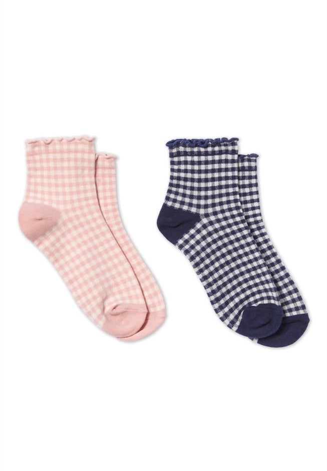MeMoi&reg; Fashion Socks 2-Pack image number 2