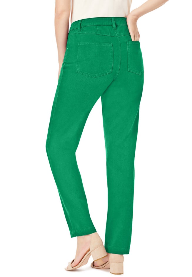 Classic Cotton Denim Straight-Leg Jean image number 2