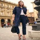 Classic Cotton Denim Straight-Leg Jean image number null