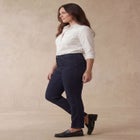 Classic Cotton Denim Straight-Leg Jean image number null