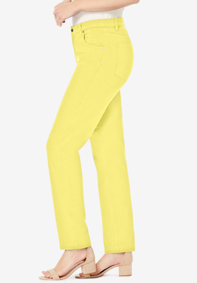 Classic Cotton Denim Straight-Leg Jean image number 2