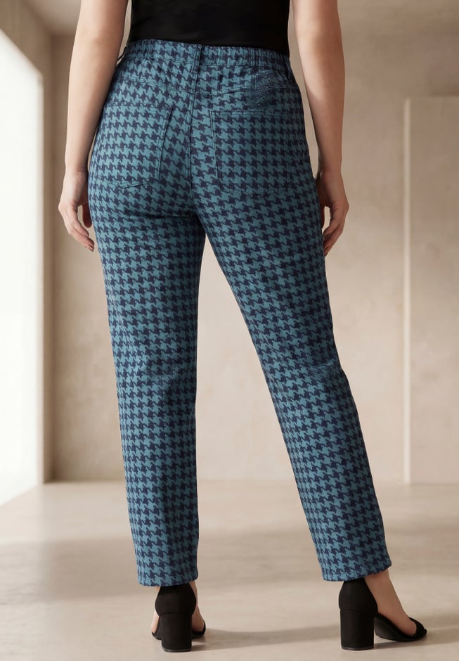 Classic Cotton Denim Straight-Leg Jean image number 1