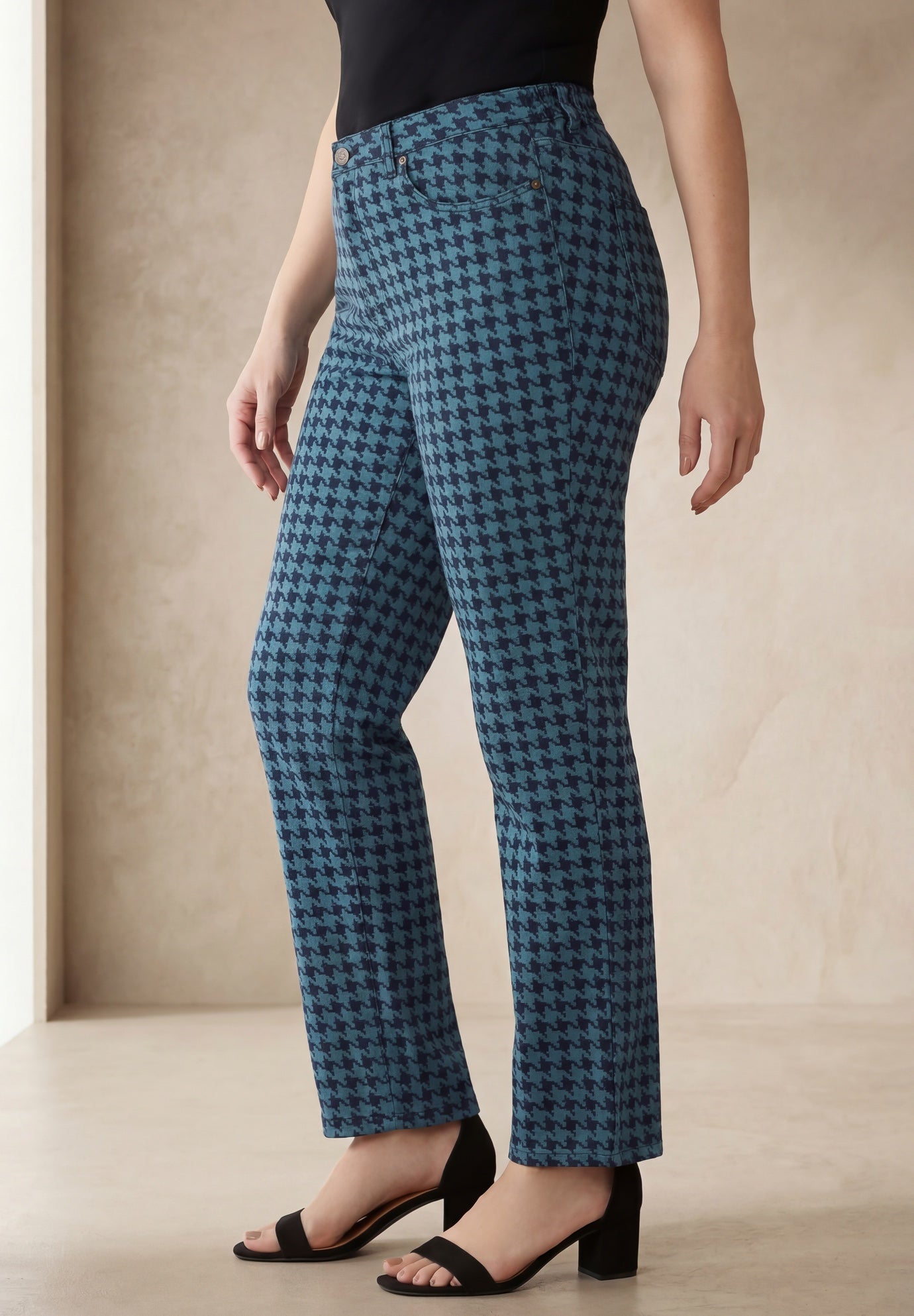 Classic Cotton Denim Straight-Leg Jean image number 2
