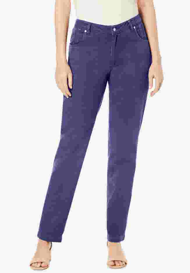Classic Cotton Denim Straight-Leg Jean image number 0