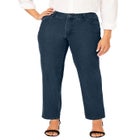 Classic Cotton Denim Straight-Leg Jean image number null