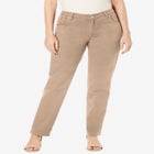 Classic Cotton Denim Straight-Leg Jean image number null