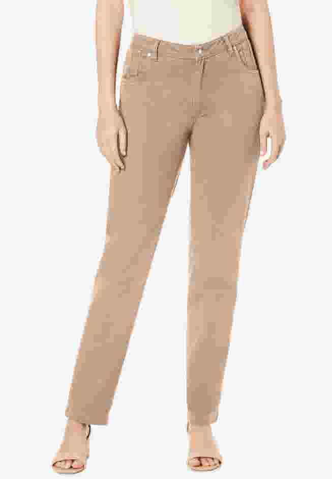 Classic Cotton Denim Straight-Leg Jean image number 0