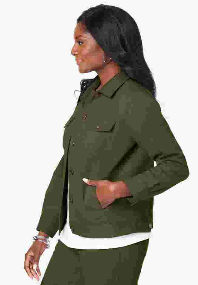 Classic Cotton Denim Jacket image number 2