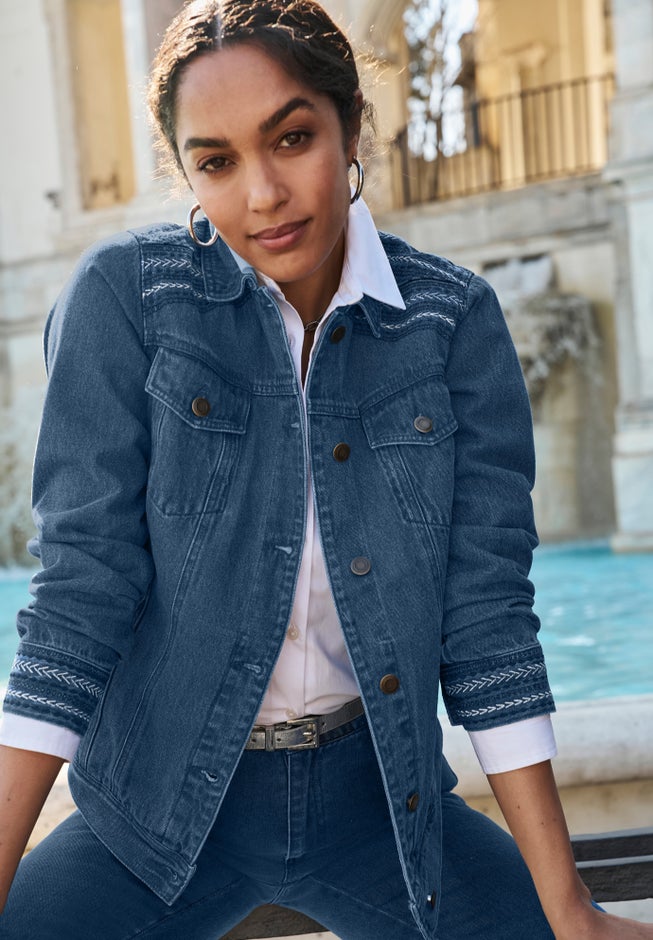 Classic Cotton Denim Jacket image number 0
