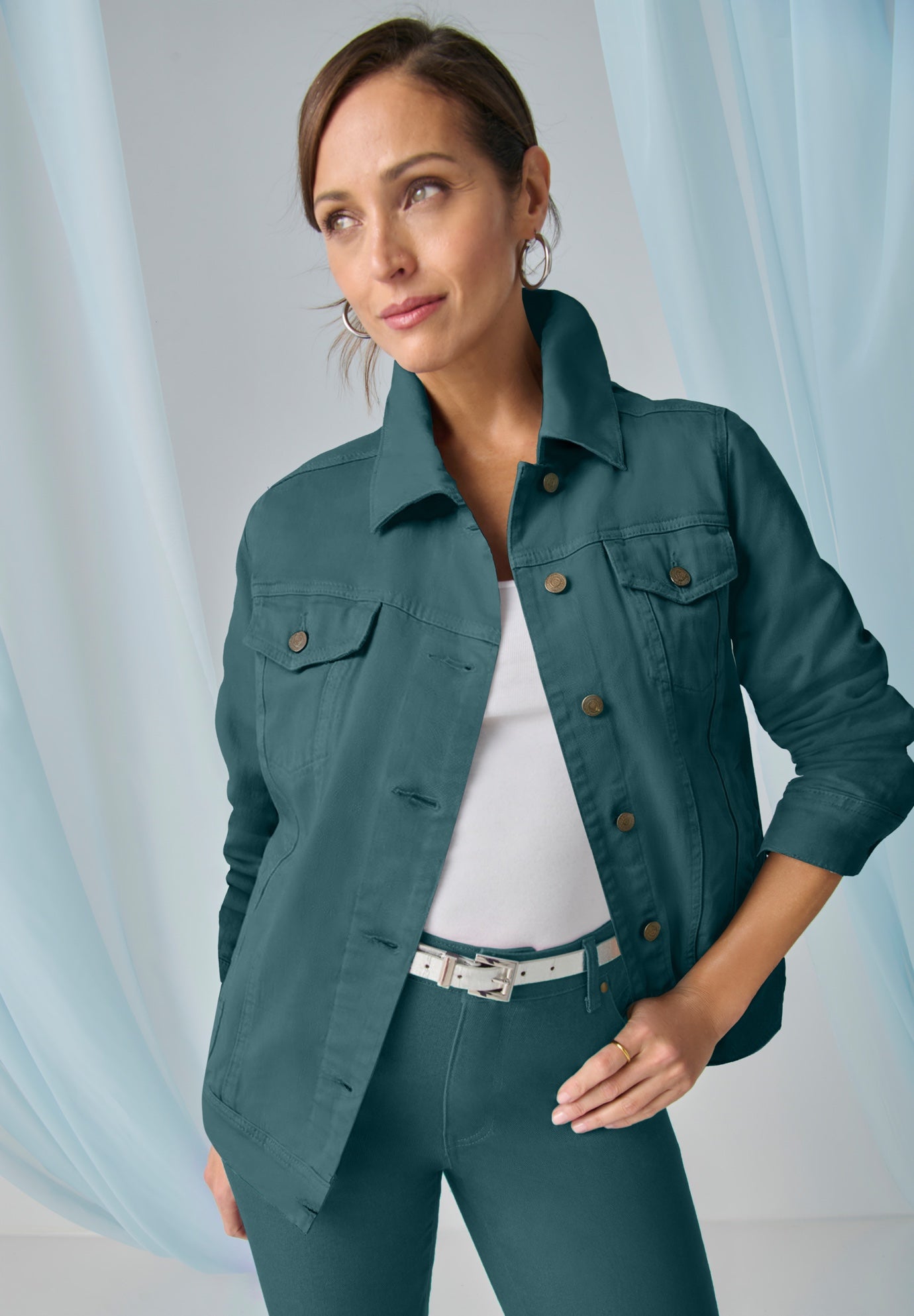 Classic Cotton Denim Jacket image number 0