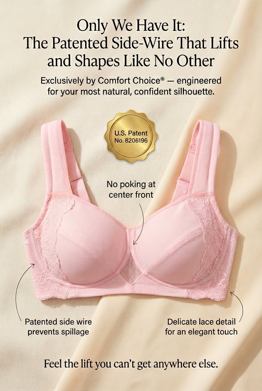 Comfort Choice&reg; Full Coverage Side Wire Bra image number 2