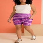 Plus Size Soft Sculpt A-Line Pull-On Skort image number null