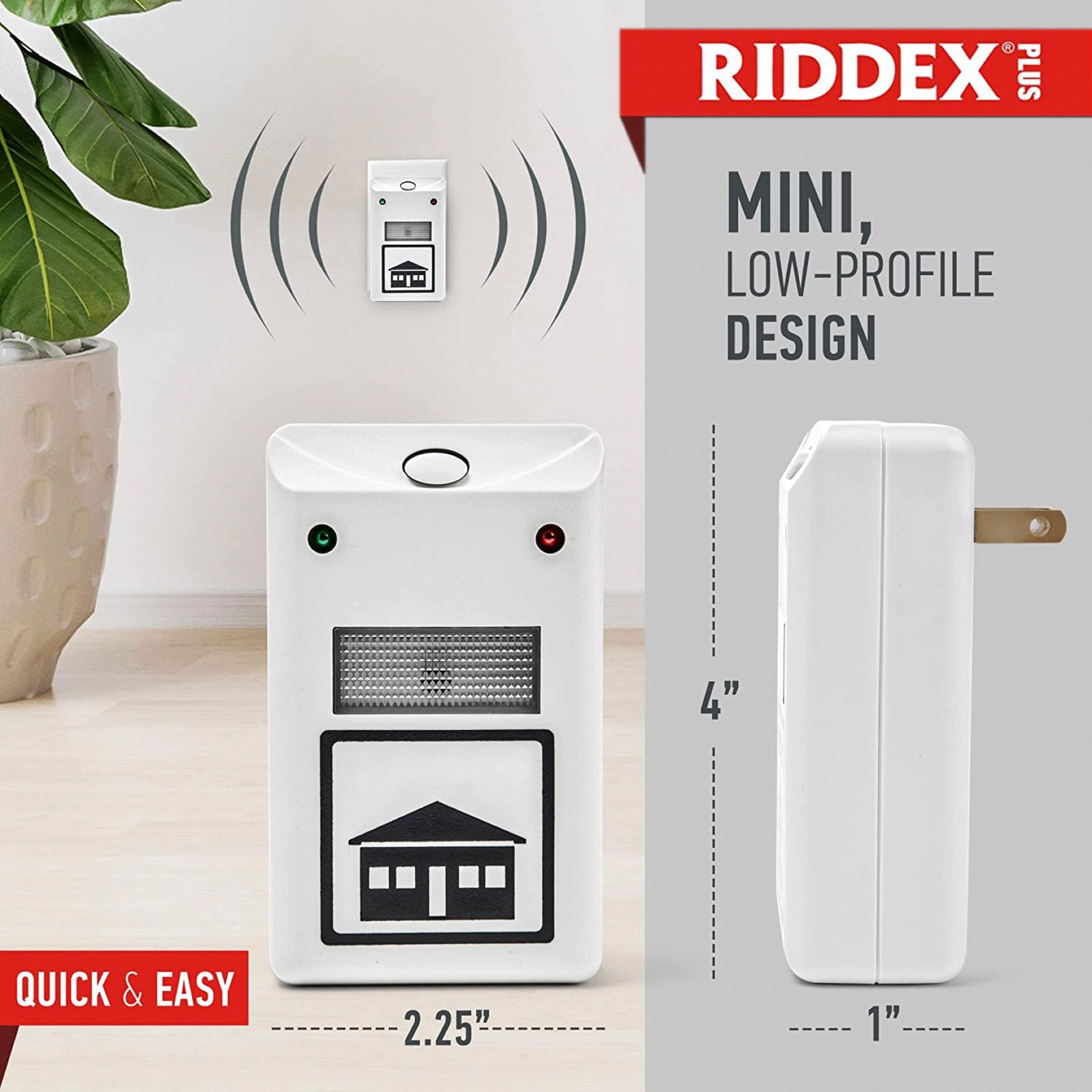 Riddex&reg; Plus Electromagnetic Pest Repeller image number 10