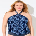 Lightweight Halter Tankini Top image number null
