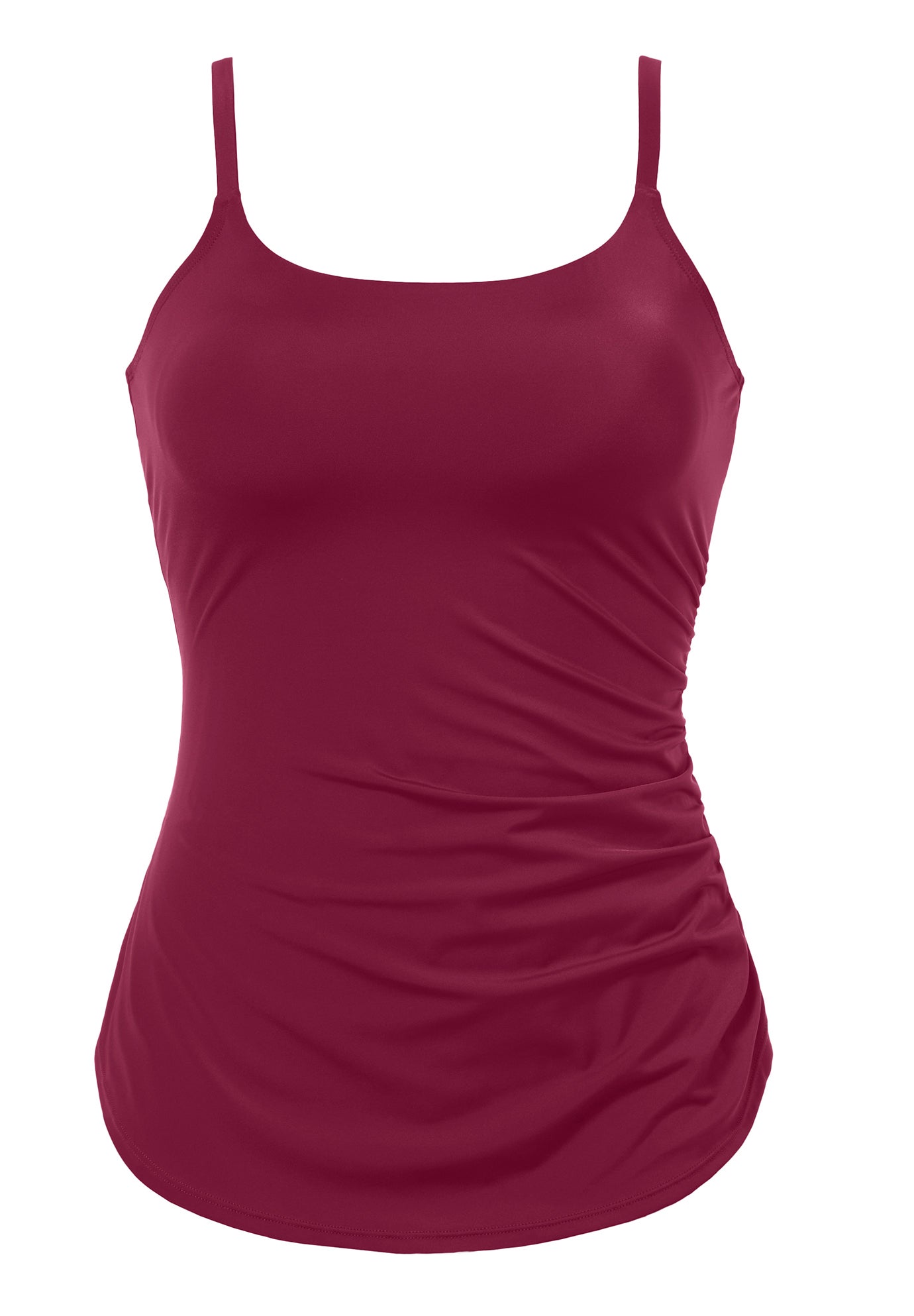 Chlorine Resistant Sarong Front One Piece Swimsuit image number 7