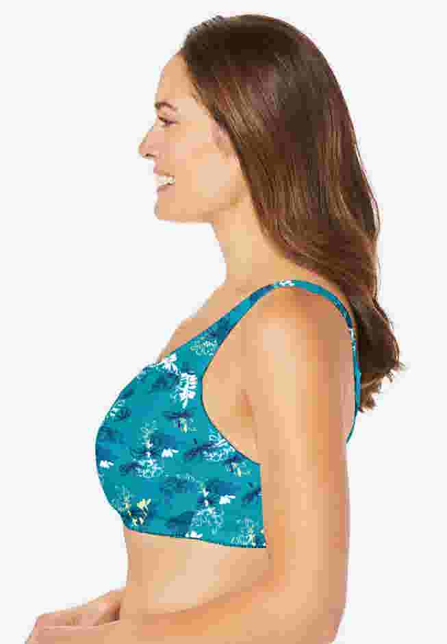 3-Pack Cotton Wireless Bra image number 2