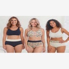 Full Coverage Stretch Cotton Color Block Brief 3-Pack image number 3