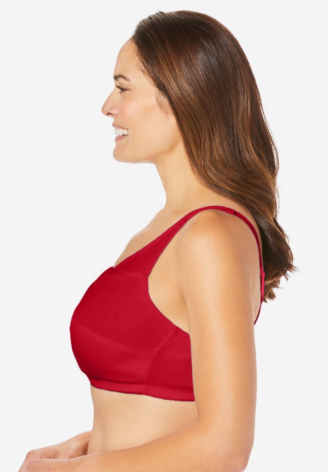 3-Pack Cotton Wireless Bra image number 2