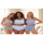 3-Pack Wireless Light Support Cotton Bra image number 0