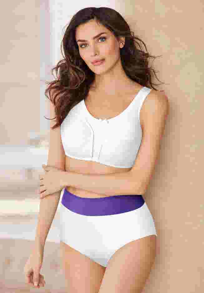 3-Pack Cotton Wireless Bra image number 5