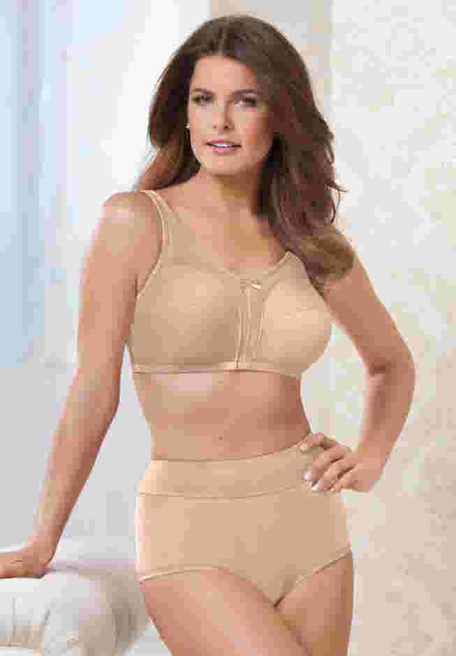 3-Pack Cotton Wireless Bra image number 6