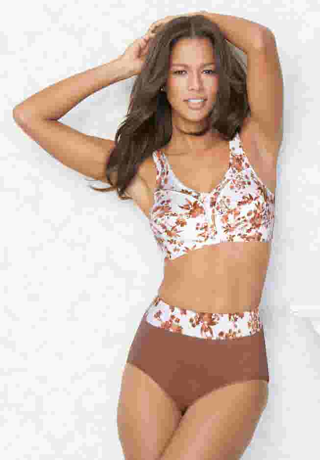 3-Pack Cotton Wireless Bra image number 3