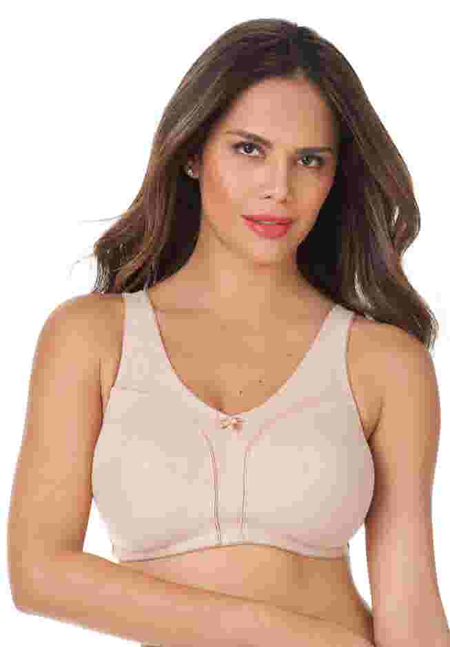 3-Pack Cotton Wireless Bra image number 2