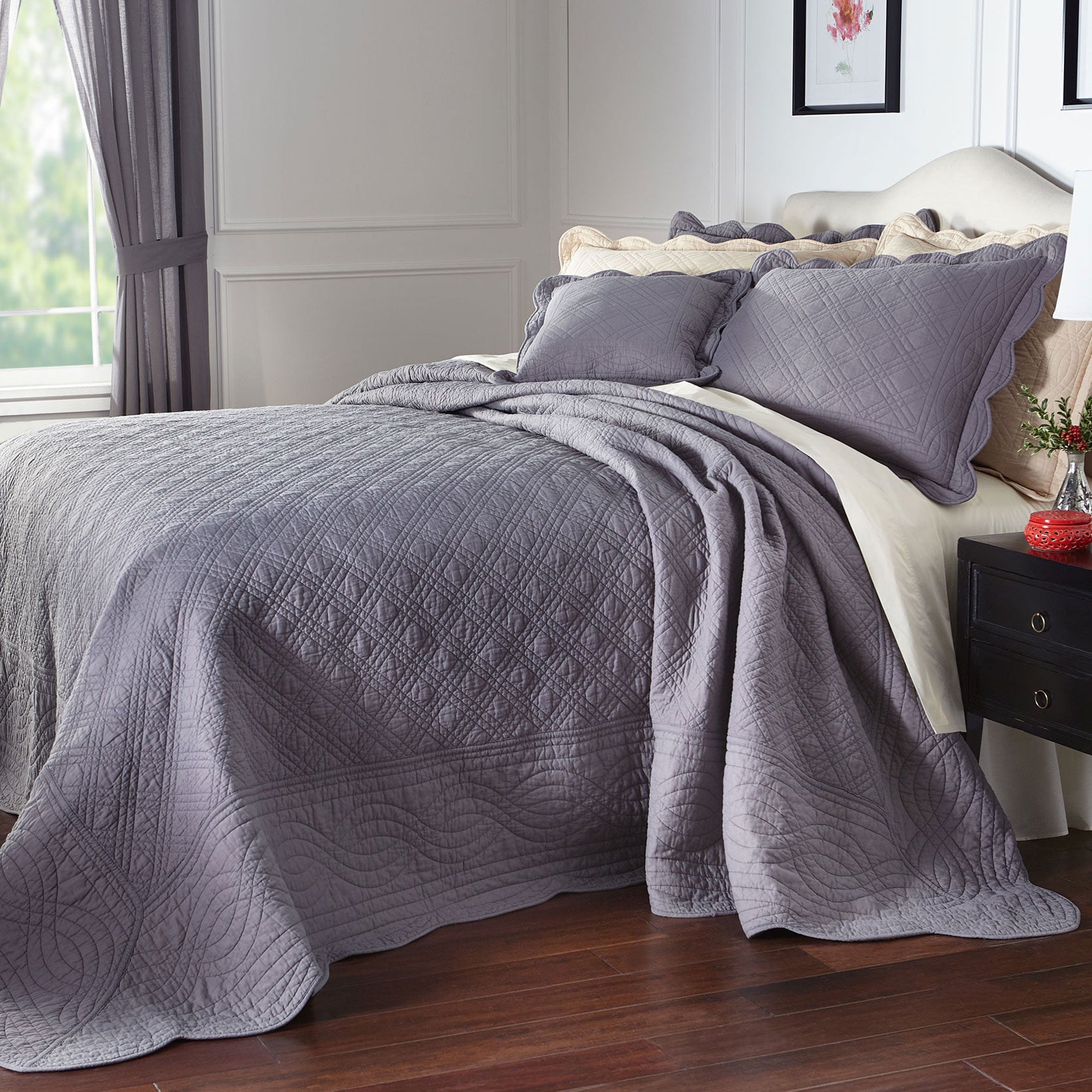 100% Cotton Florence Oversized Bedspread image number 0