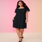 Convertible Flounce Dress image number null