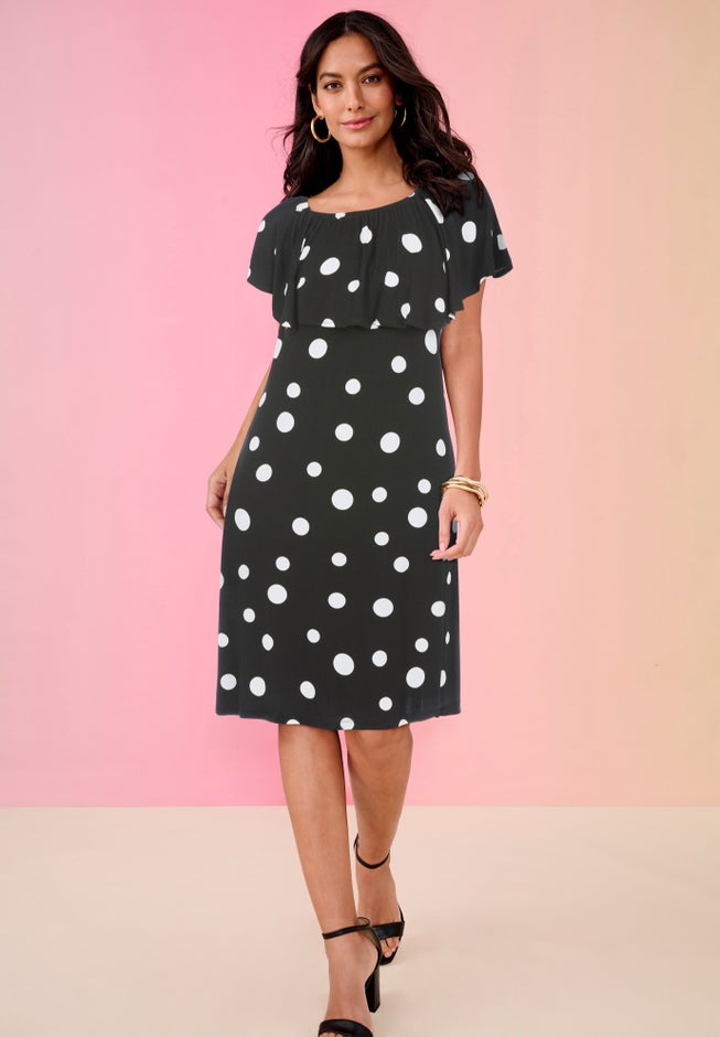 Convertible Flounce Dress image number 0