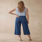 Sculpt Fit Wide-Leg Crop Jeans image number null